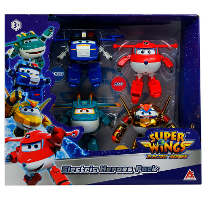 Игровой набор Супер Крылья 4 трансформеров Super Wings EU780206 1
